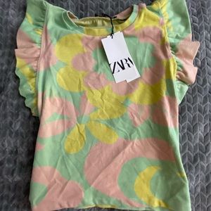 ZARA tank with flared straps